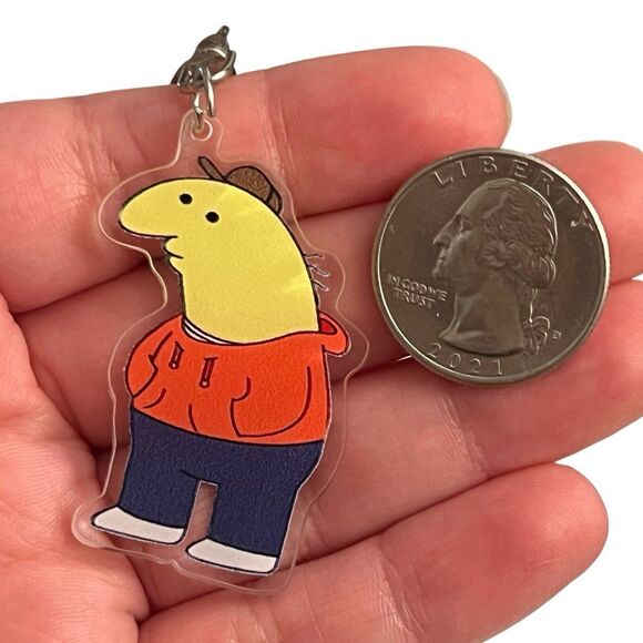 Smiling Friends Charlie Arcylic Keychain - Picture 5 of 5